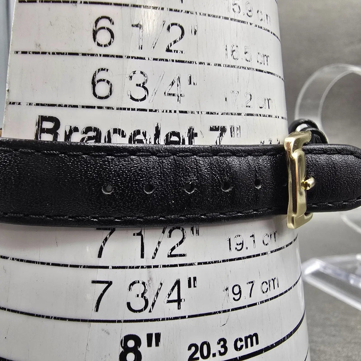 Eddie Bauer Watch Men 34mm Black Dial Silver Tone Date Round Leather New battery11