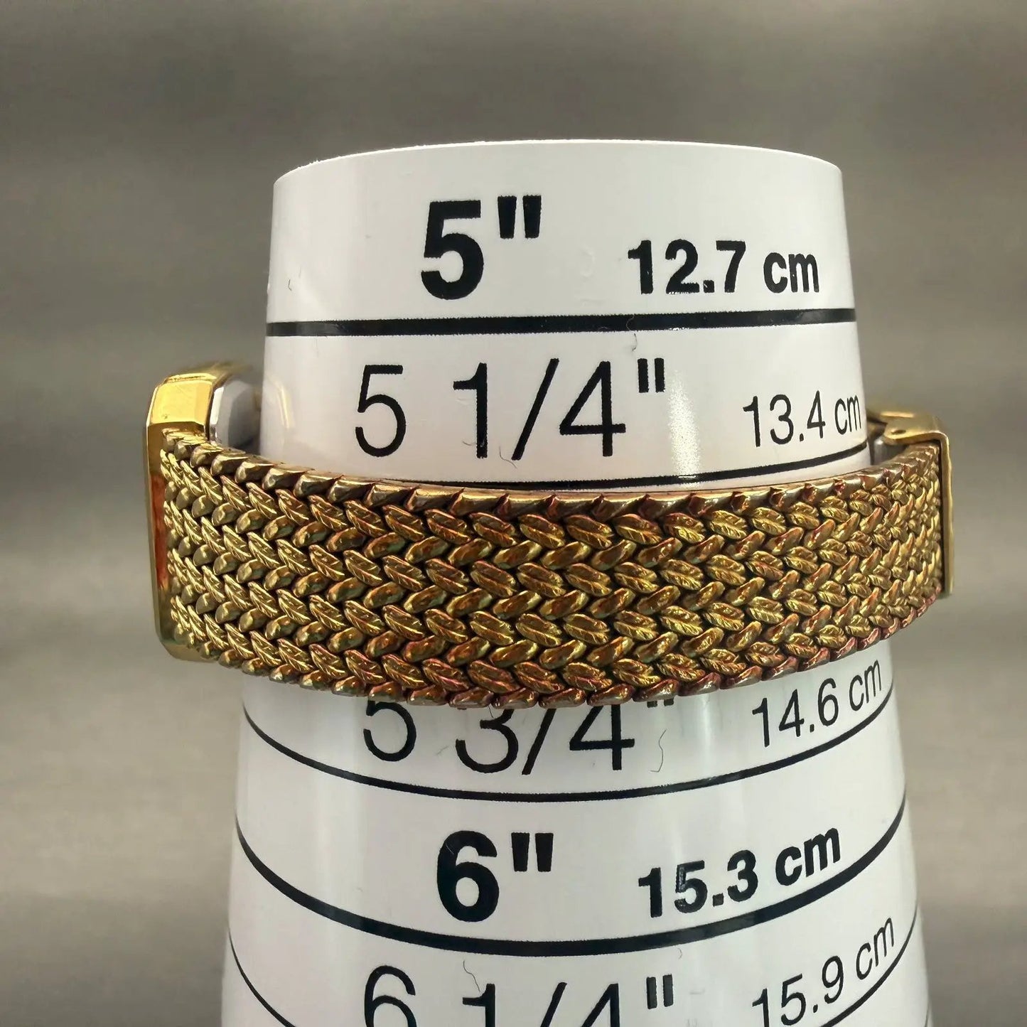 Seiko Exceline Watch Women 19mm Gold Dial Gold Tone Square 7321-5910 New Battery10