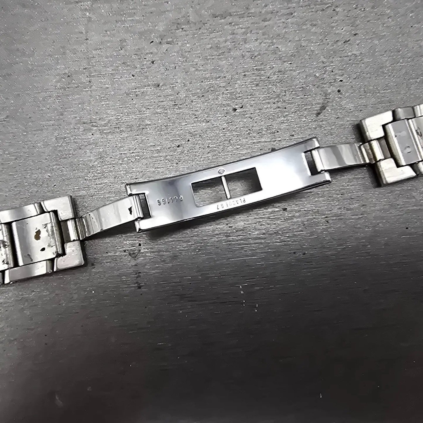 Movado Museum Bracelet 18mm Two Tone Stainless Steel Butterfly Clasp 85-G1-88515