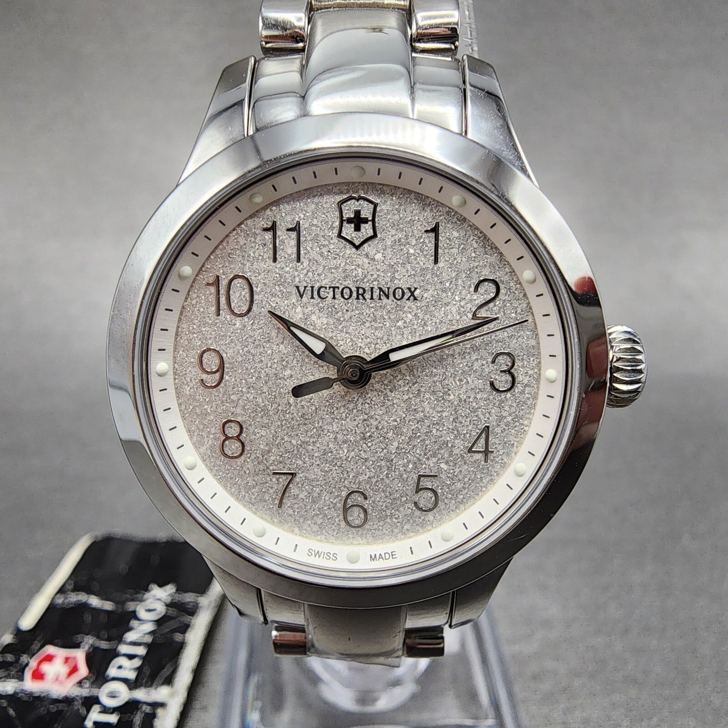 Victorinox Alliance XS Watch Women 28mm White Dial Stainless Steel Round 241840