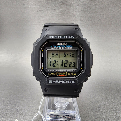 Casio G-Shock DW-5600E Watch Men 44mm Digital LCD Black Case