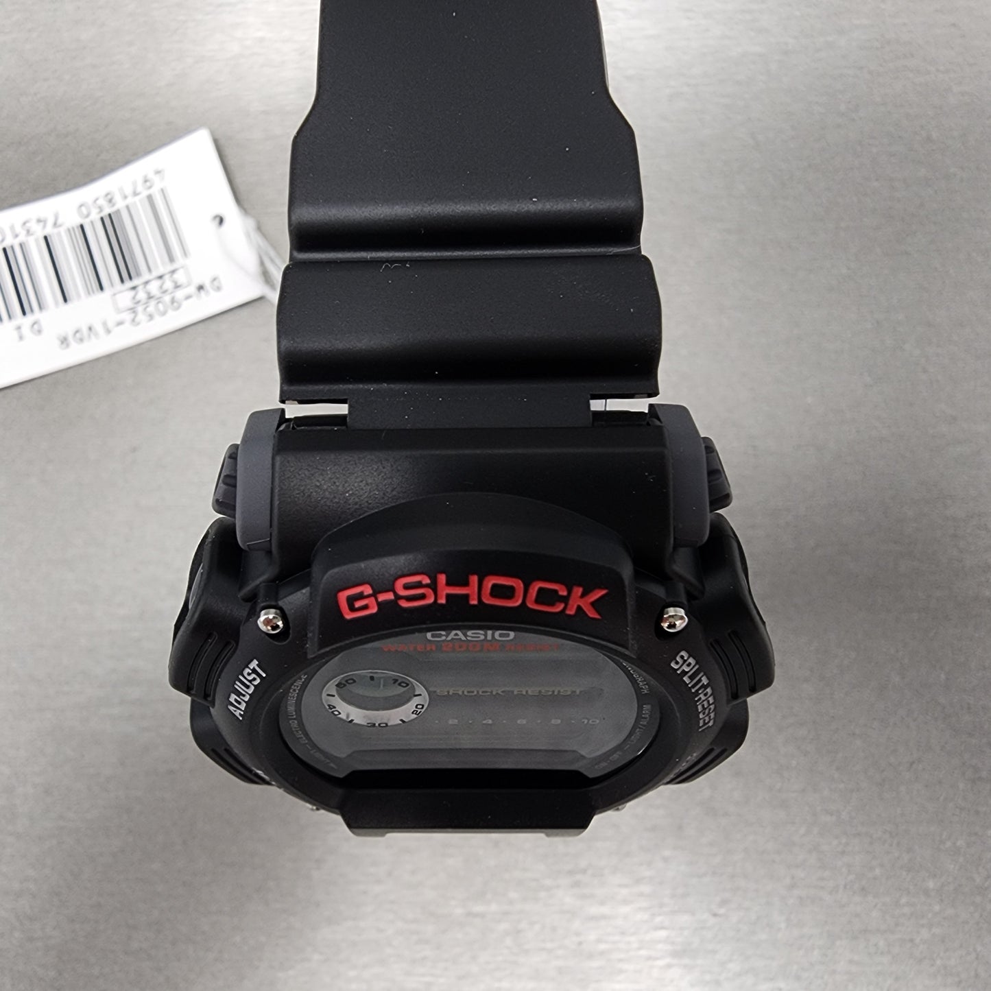 Casio G-Shock DW-9052 Watch Men 47mm Digital Black Resin