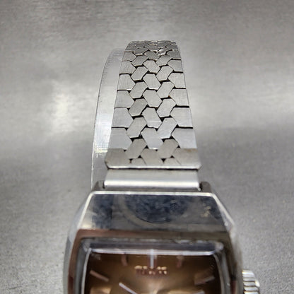 Seiko Automatic Watch Women 23mm Brown Dial Silver Tone Daydate 22063050 Runs4