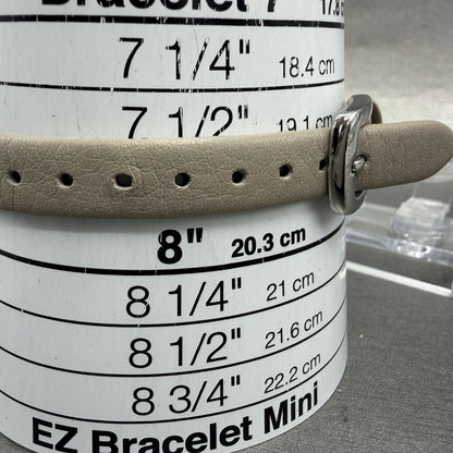 Kate Spade Holland Watch Women 34mm Silver Dial Silver Tone Round New Battery10