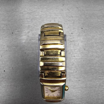 Citizen Elegance Watch Women 14mm MOP Dial Gold Tone 5421-S72234 New Battery VTG4
