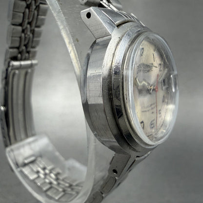 Seiko Automatic Watch Women 24mm Silver Dial Silver Tone Date 22050599 Runs3