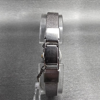 Seiko Watch Women 20mm Silver Dial Silver Tone Round 8Y21-0010 New Battery7