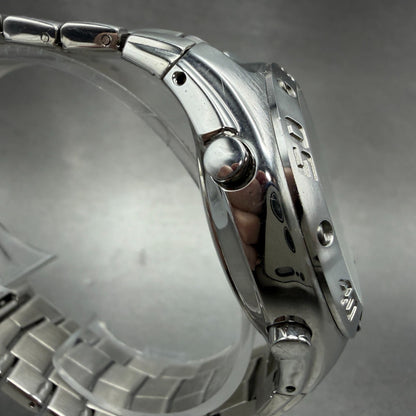 Timex Expedition Watch Men 42mm Steel Ana Digi Alarm Chrono Round T56371 NewBatt3