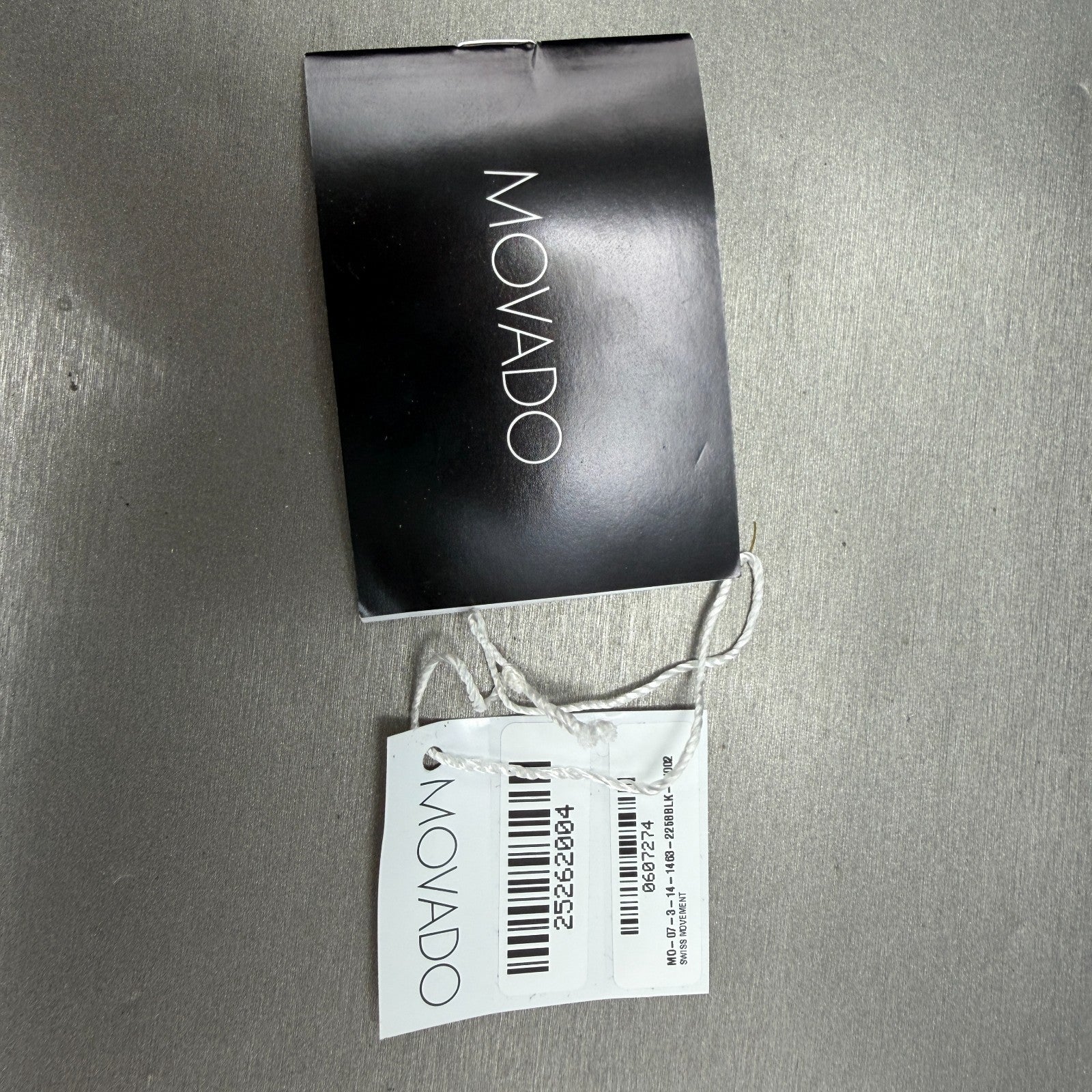 Movado Museum Watch Women 28mm Black Dial Steel Round 0607274 New Battery14