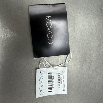 Movado Museum Watch Women 28mm Black Dial Steel Round 0607274 New Battery14
