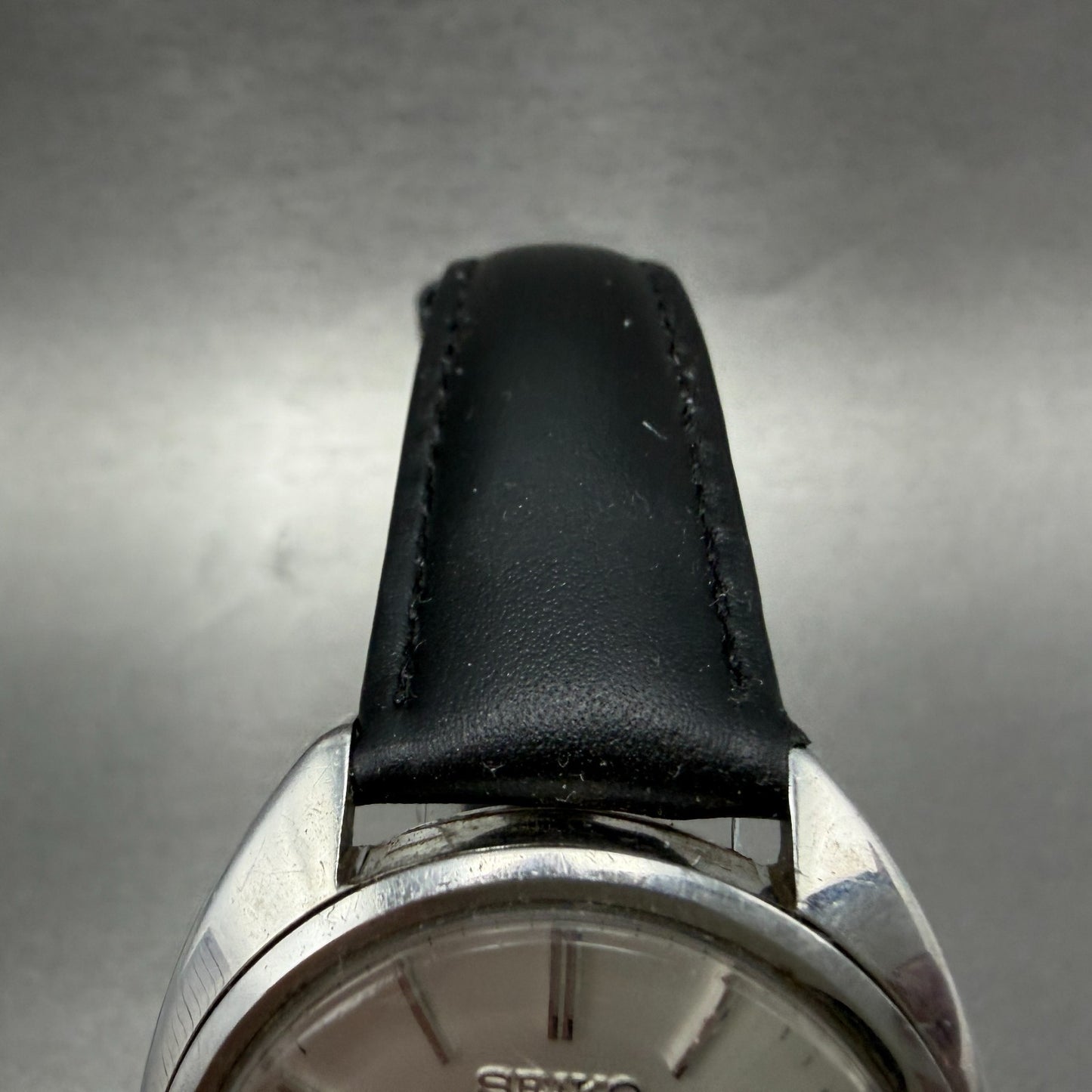 Seiko 5 Actus Watch Men 36mm White Dial Silver Tone Daydate Round 7019-7080 Runs4