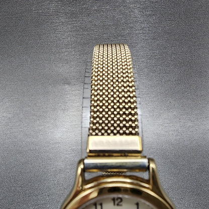 Seiko Spirit Watch Women 26mm Cream Dial Gold Tone 5e316c8a New Battery4