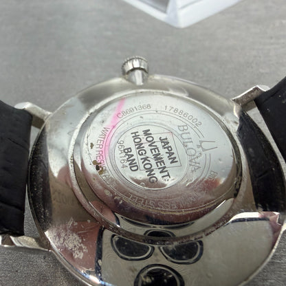 Bulova Frank Lloyd Watch Men 40mm Silver Dial Silver Tone Round 96A164 New Batt9