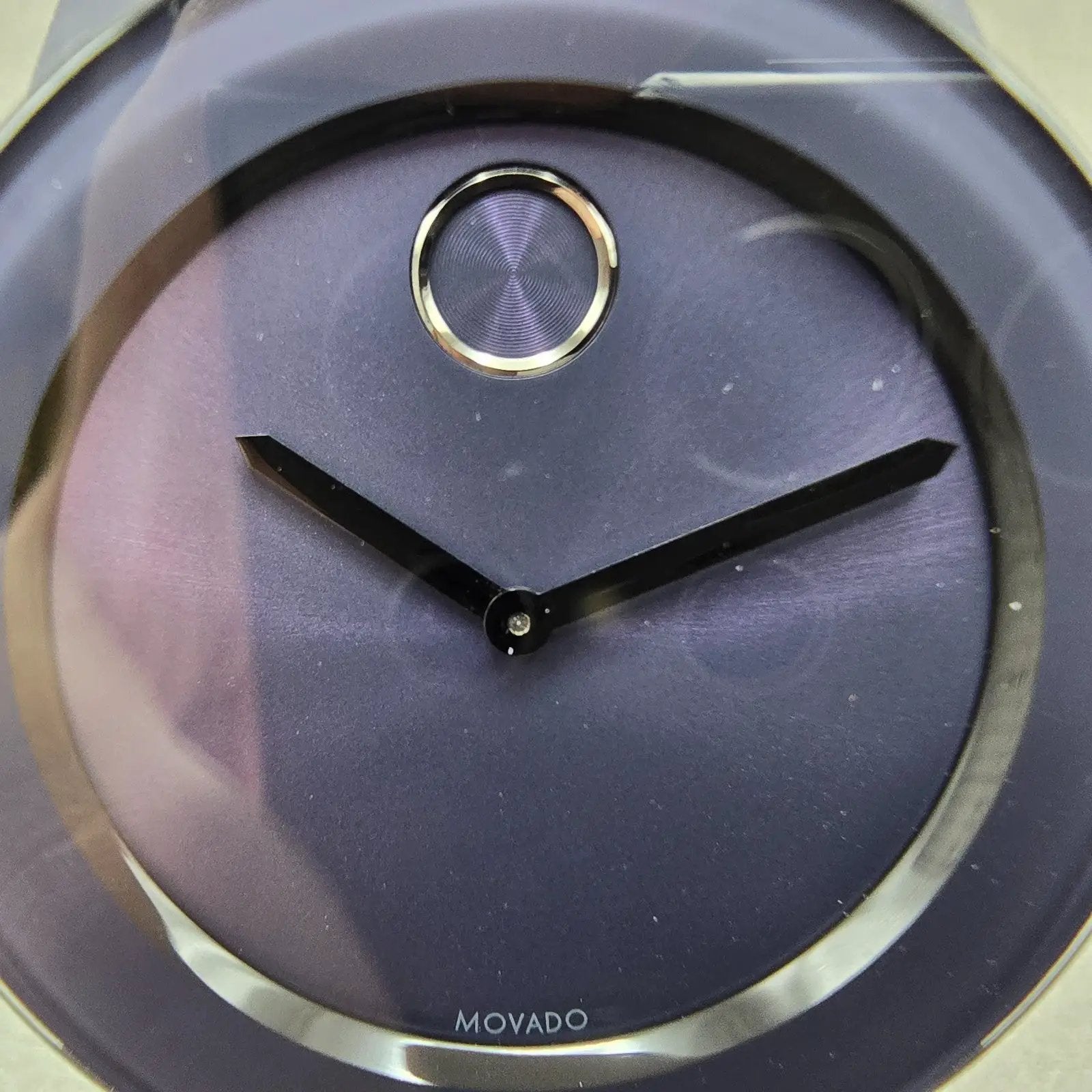 Movado Bold Watch Men 42mm Blue Dial Blue Tone Round 3600370 New Battery1