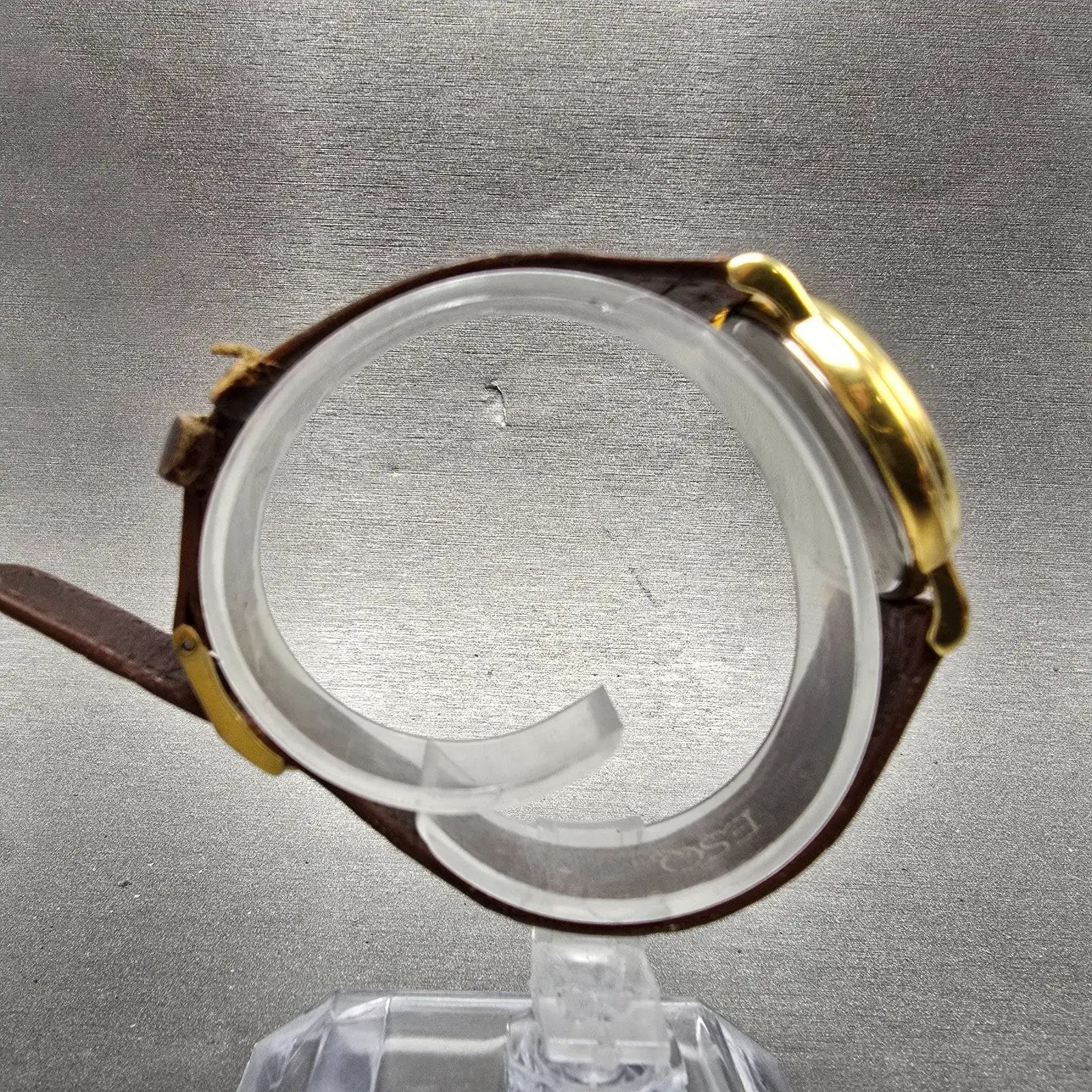 Movado Watch Women 28mm Cream Dial Gold Tone Daydate 87-06-825 New Battery7
