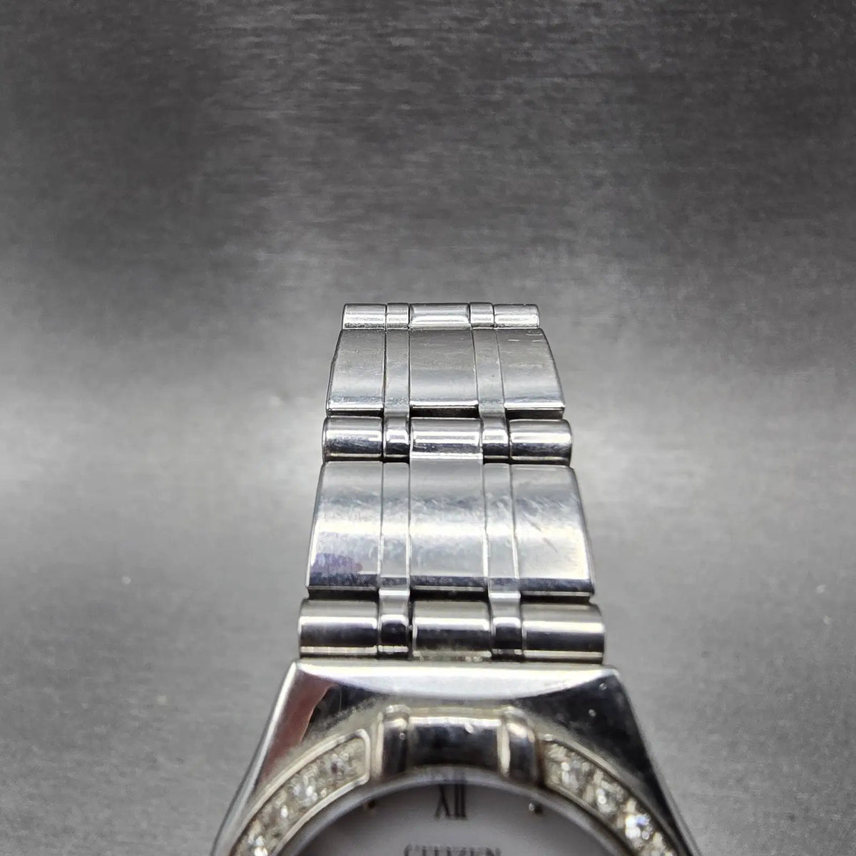 Citizen Eco-Drive Watch Women 26mm Silver Dial Silver Round E030-H26639 Runs4
