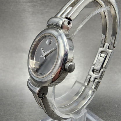 Movado Harmony Watch Women 23mm Silver Dial Stainless steel 84A1809  New Battery2