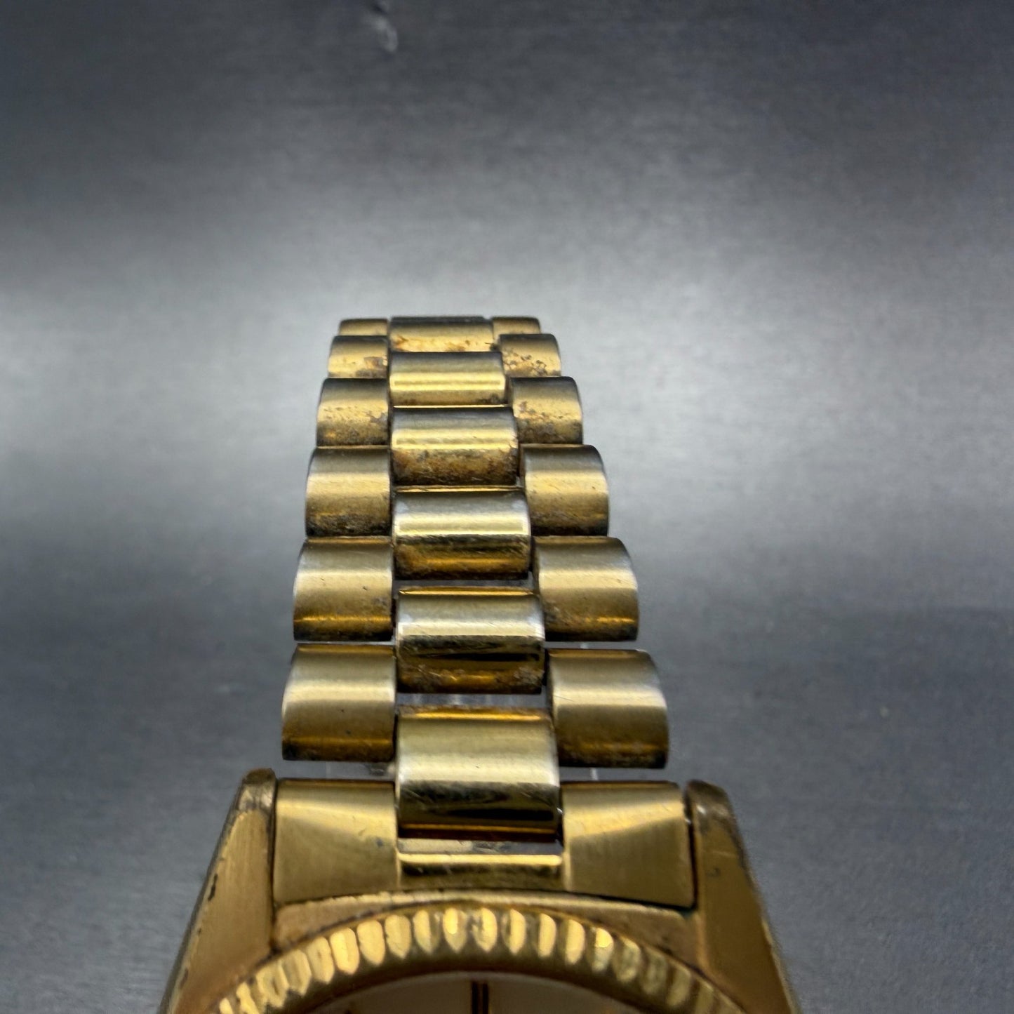 Seiko President Watch Men 36mm Champange Dial Gold Tone Daydate 7N43-8111 NewBat4
