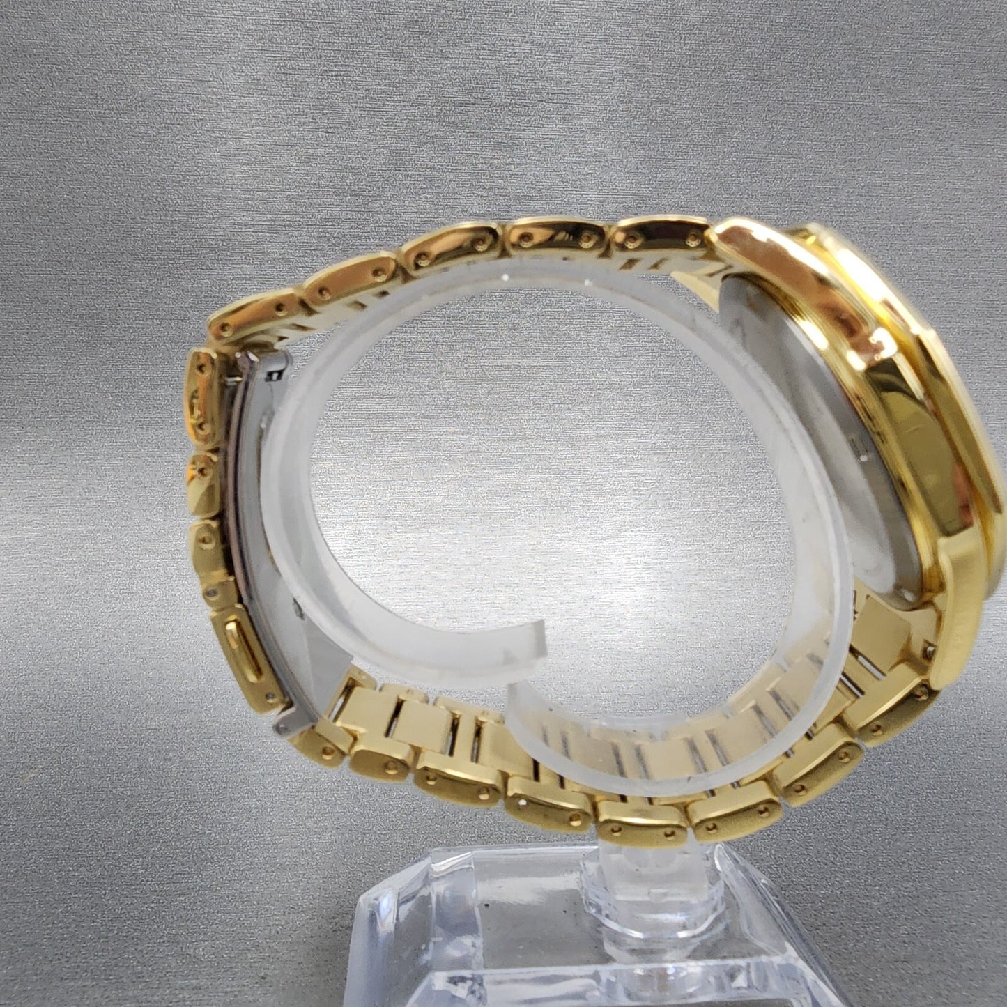 Citizen EcoDrive Corso Watch Men 40mm Silver Dial Gold Tone Date BM749257A8