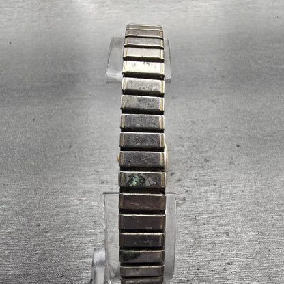Seiko Watch Women 17mm Champagne Dial Gold Tone Oval 4N01-5019 New Battery VTG7