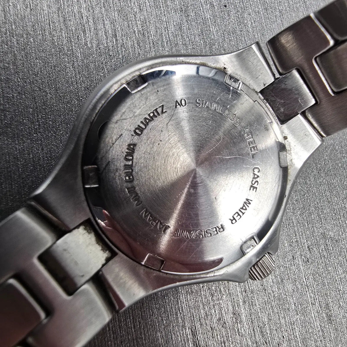 Bulova Marine Star Watch Women 28mm Silver Dial Silver Tone Date 96M25 New Batt10