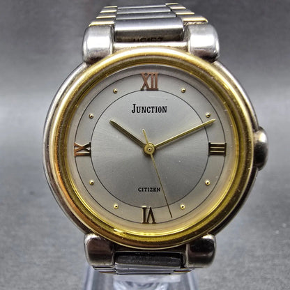 Citizen Junction Watch Men 31mm Silver Dial Two Tone Round 6031-343573 PARTS0
