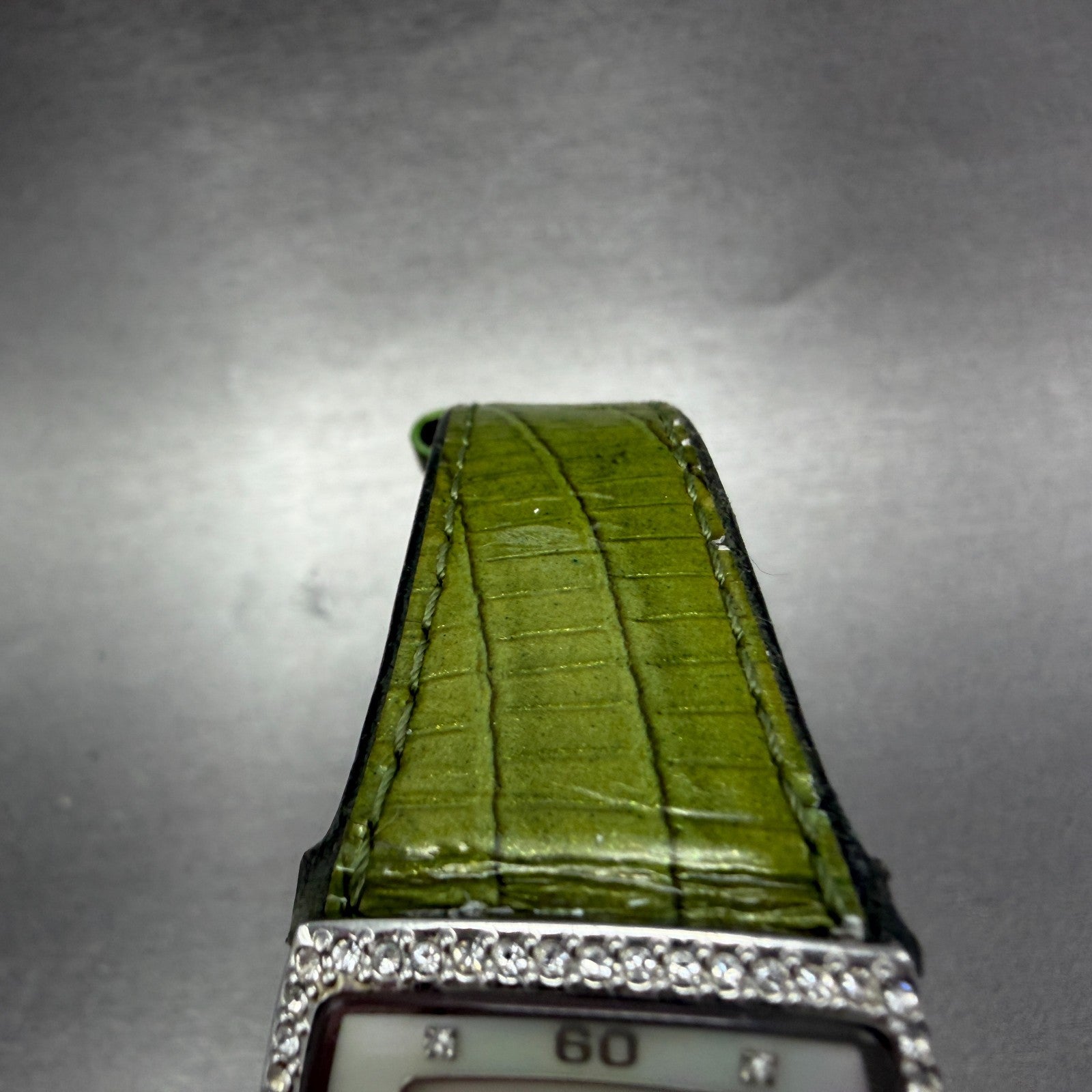 Skagen Tank Watch Women 27mm MOP Dial Steel Rectangle N384SSLG New Battery4