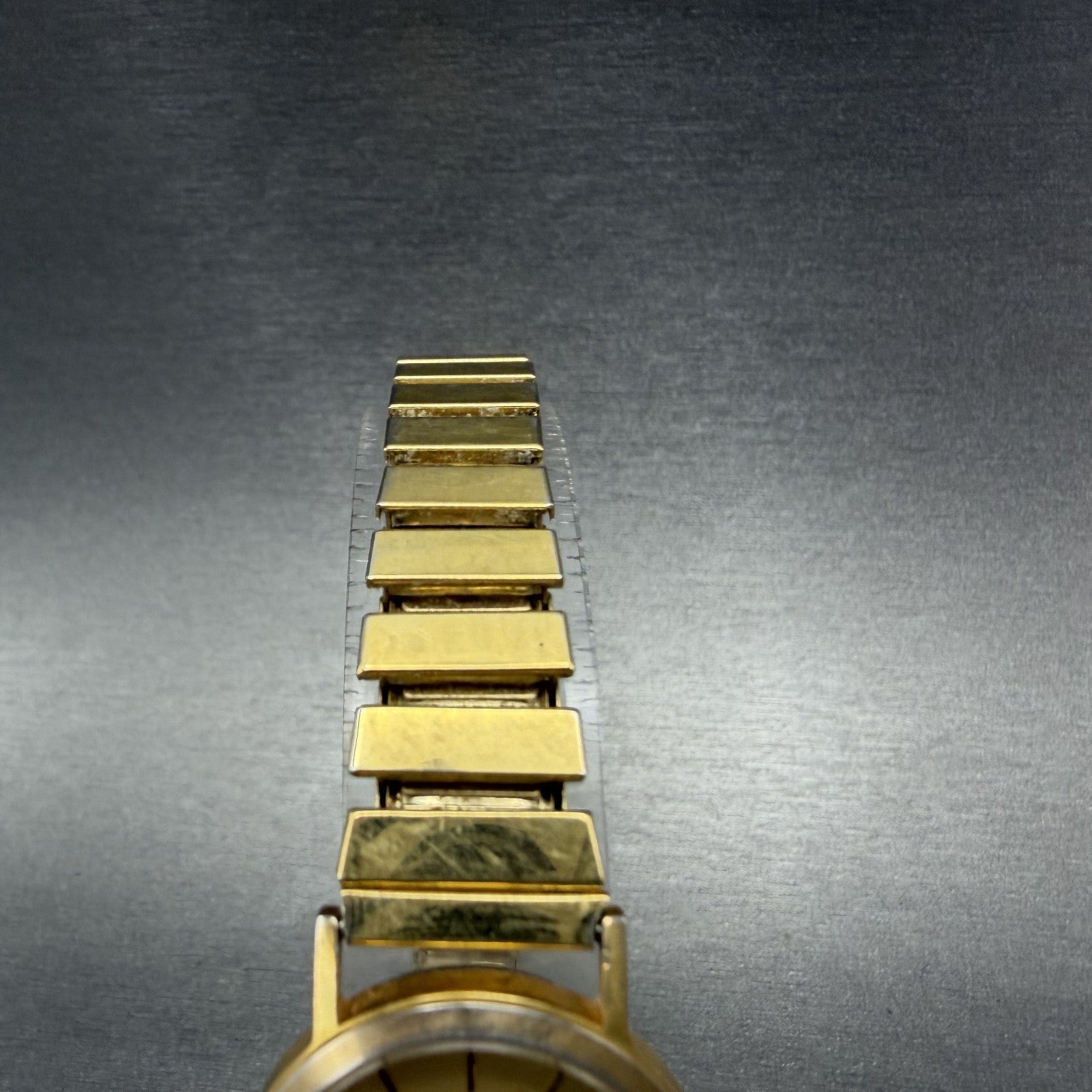 Lucien Piccard Dufonte Watch Women 24mm Gold Dial Gold Tone Round New Battery4