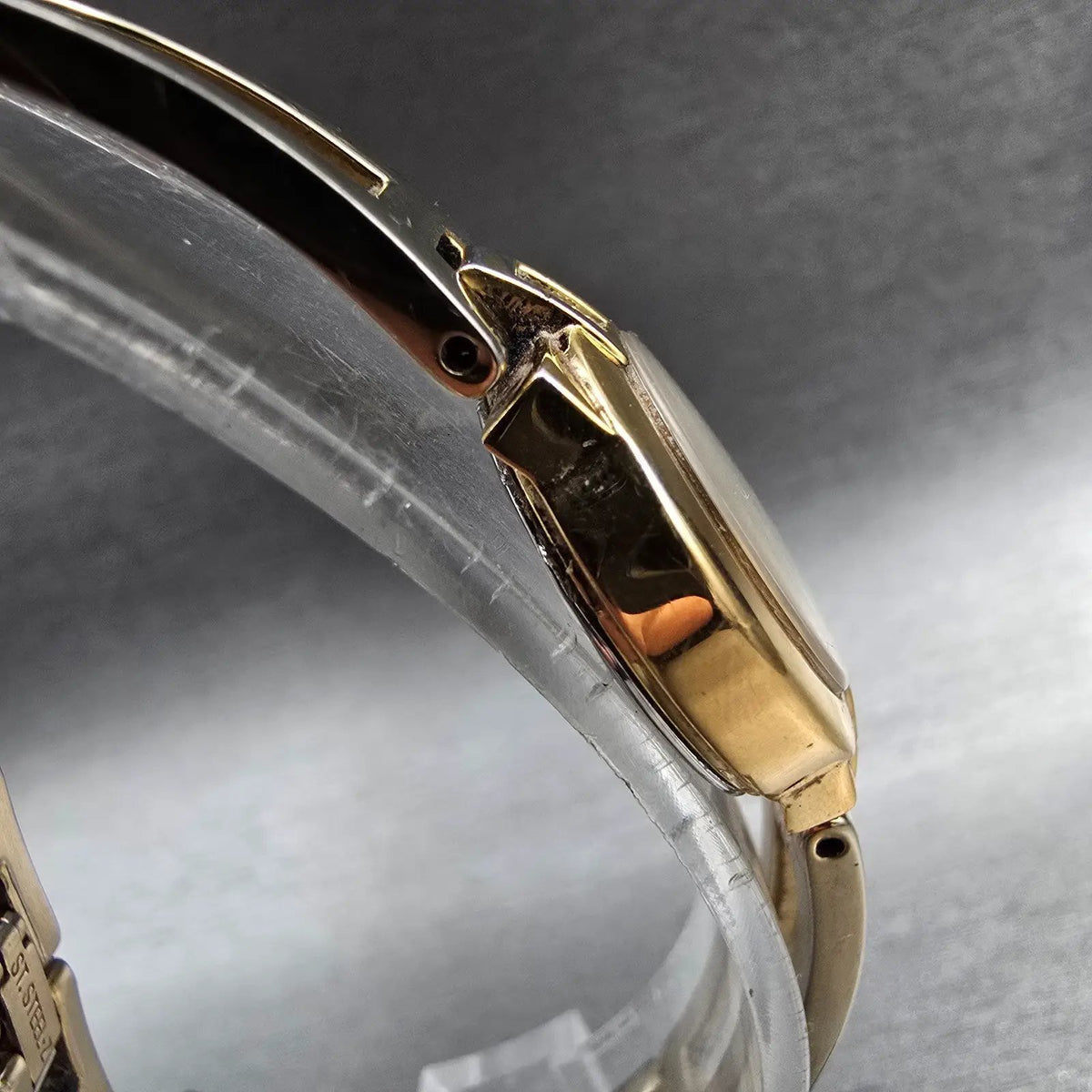Seiko Watch Women 20mm MOP Dial Gold Diamonds Round 1N00-0GN0 New Battery3