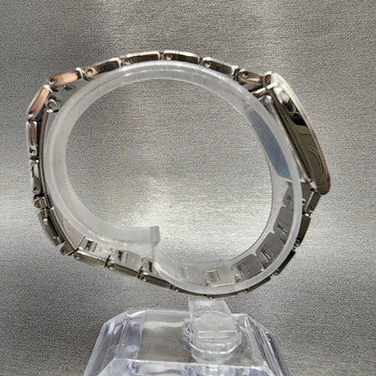 Seiko ALBA Ingenu Tank Watch Women 17mm MOP Dial Silver Tone Rectangle New Batt8