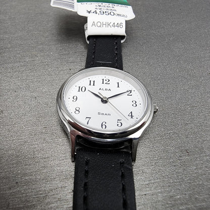 Seiko Alba Watch Women 26mm White Dial Silver Tone Round VJ21KXV0 New Battery2