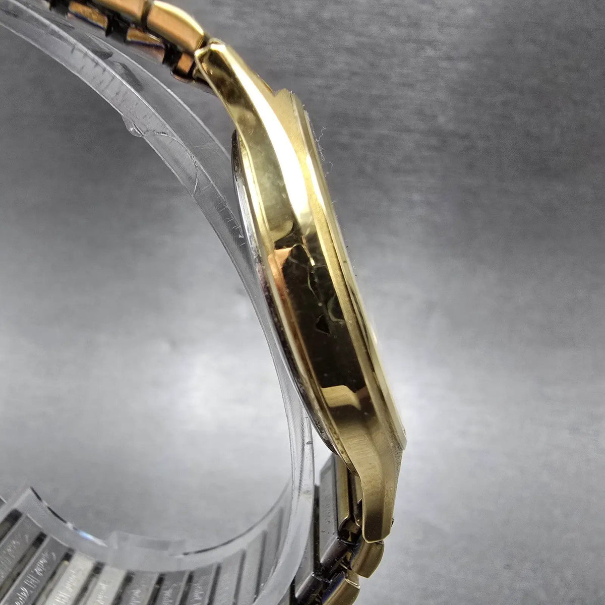 Hamilton Watch Men 34mm Champagne Dial Gold Round 9812U Operating Engineers PART4