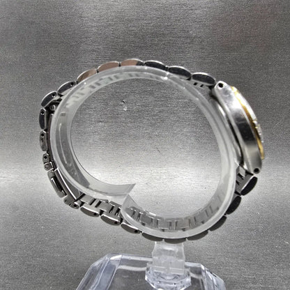 Citizen Eco-Drive Watch Women 27mm MOP Dial Two Tone Gemmed E011-S044235 Works K9