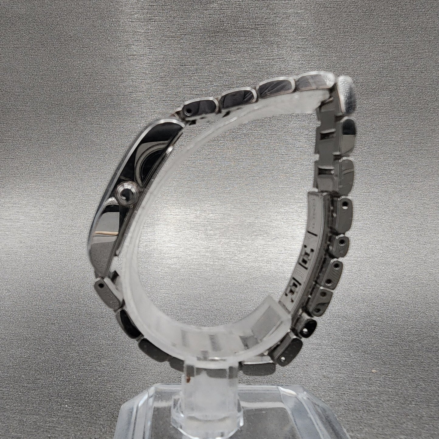 Coach Tank Watch Women 22mm White Dial Stainless Steel Date Rectangle New Batt8