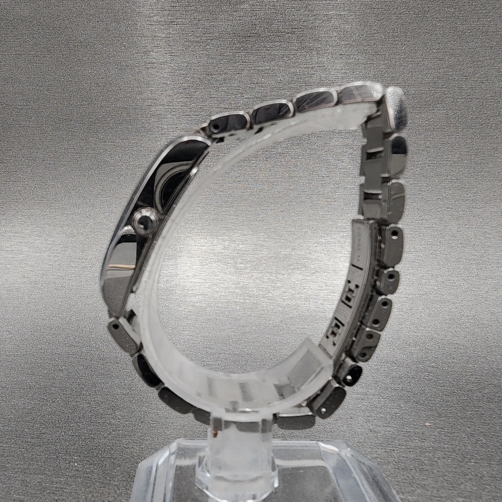 Coach Tank Watch Women 22mm White Dial Stainless Steel Date Rectangle New Batt8