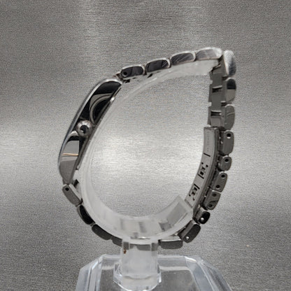 Coach Tank Watch Women 22mm White Dial Stainless Steel Date Rectangle New Batt8