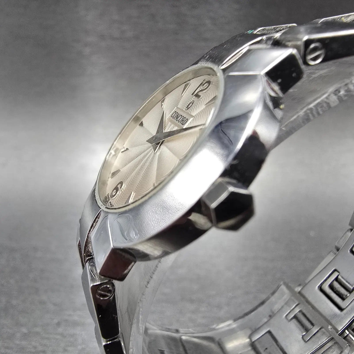 Concord La Scala Watch Women 26mm White Dial Steel Round 14.G4.1843 PARTS3