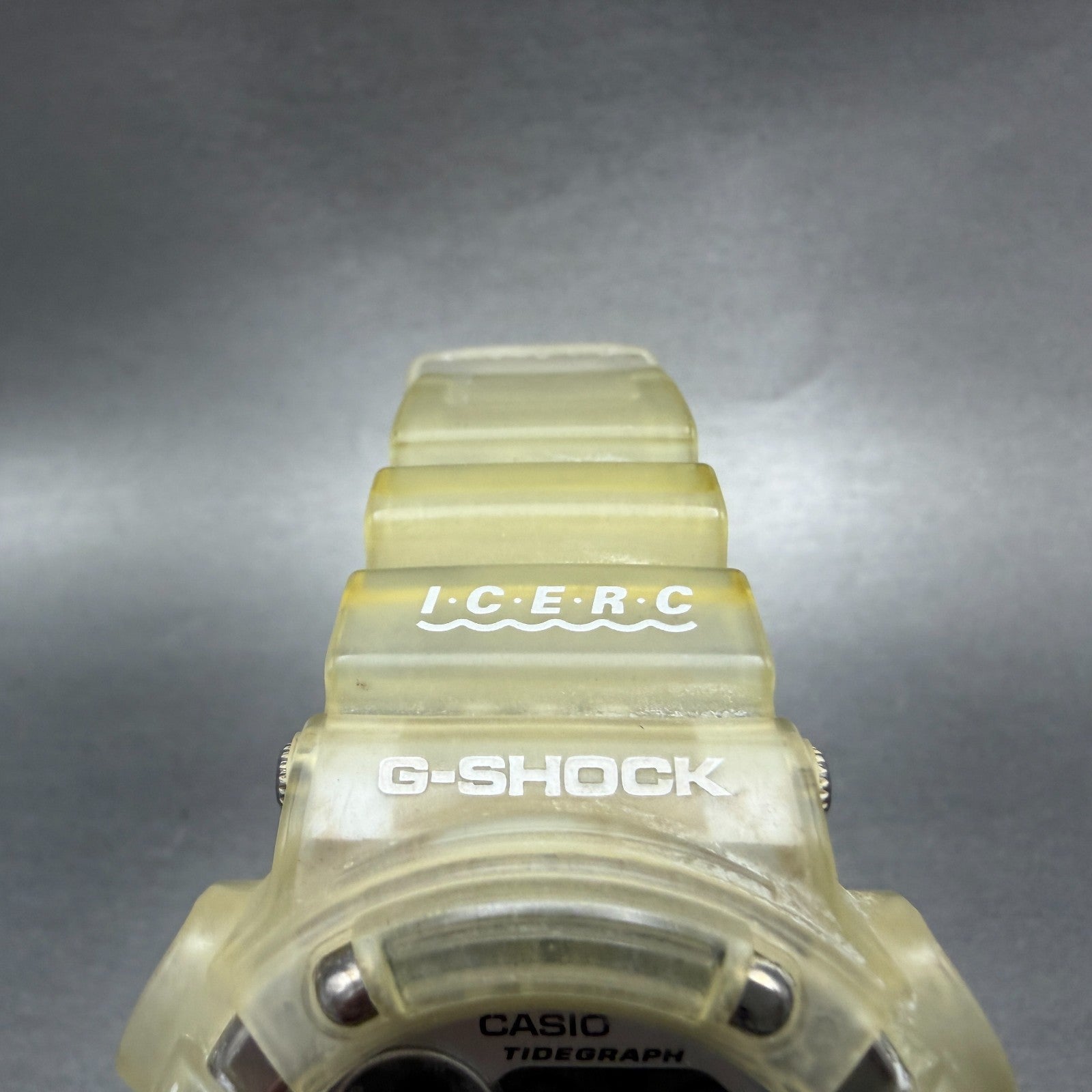 Casio G-Shock DW-8600K Watch Men 47mm Digital Clear Alarm Chrono New Battery ABC4