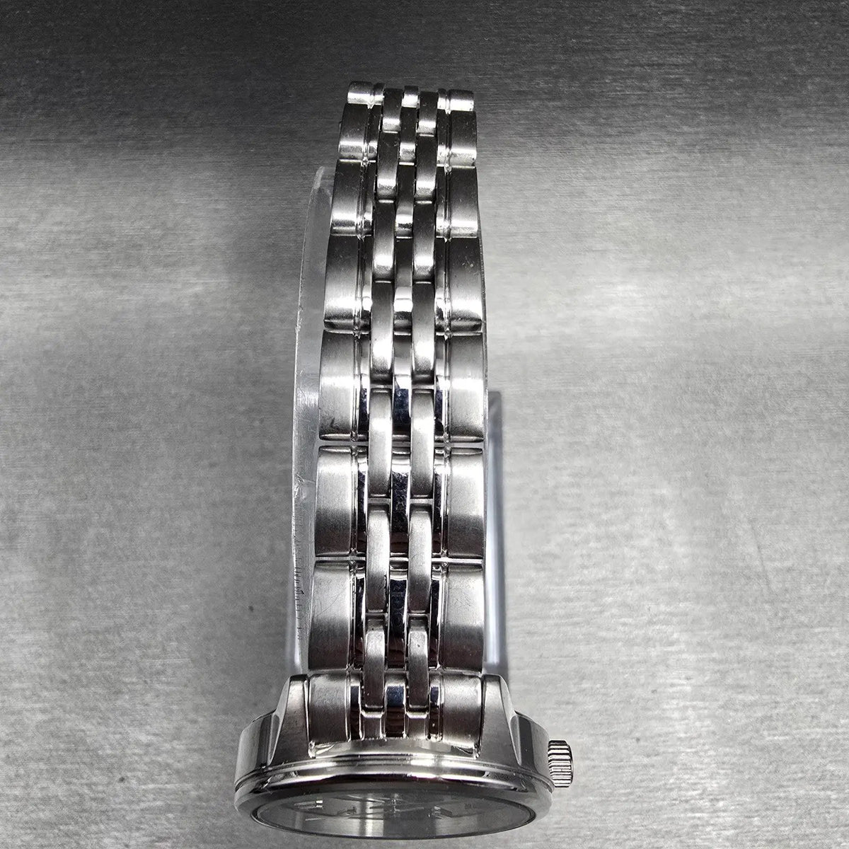 Seiko Watch Women 29mm Black Dial Silver Tone Date Round 6N22-00A0 New Battery4