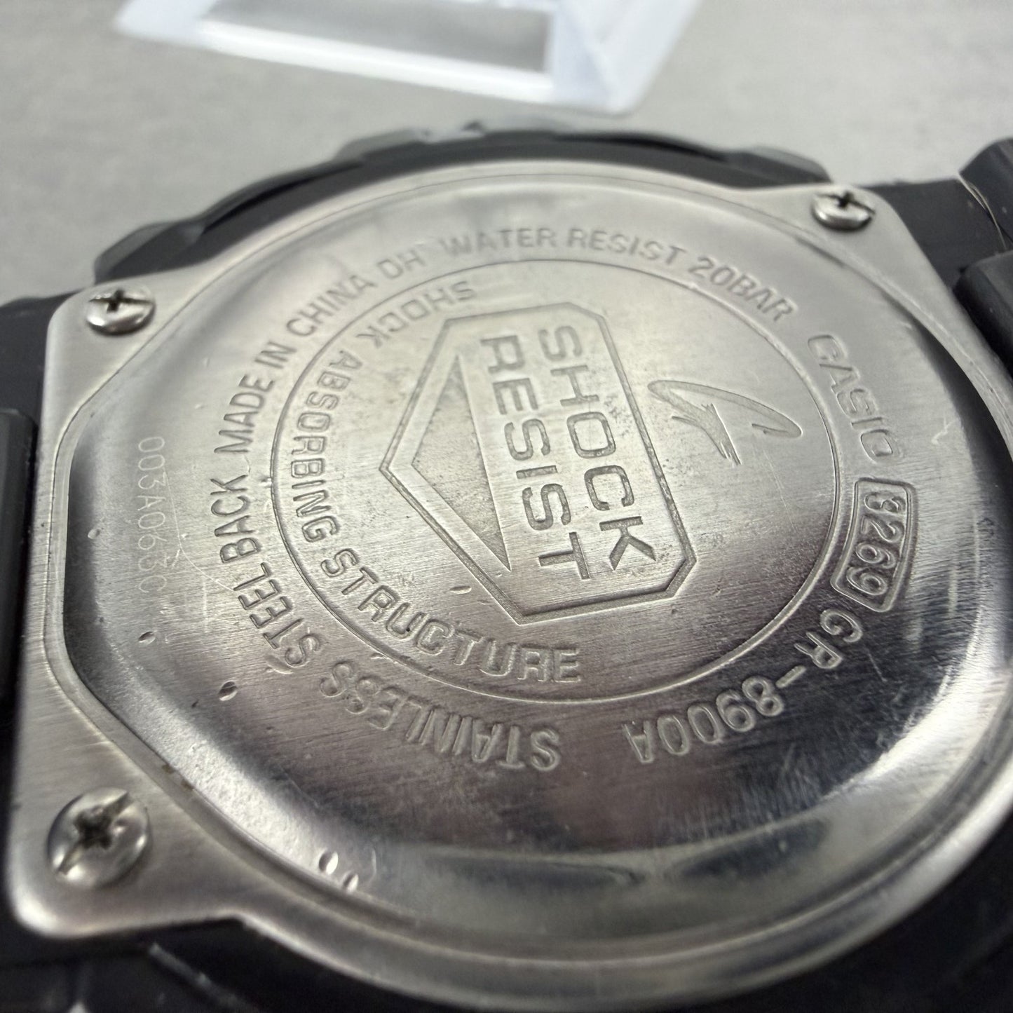 Casio GShock GR8900A Watch Men 53mm Digital Black Alarm Chronograph Solar9