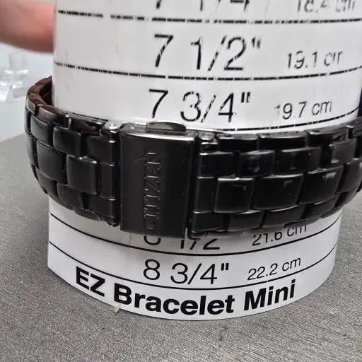Citizen Eco-Drive Watch Men 38mm Black Dial Black Tone READ!!! E111-S063426 Runs11
