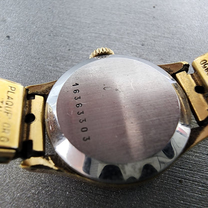 Longines Flagship Watch Women 19mm Champagne Dial Gold Plated Manual Wind Runs10