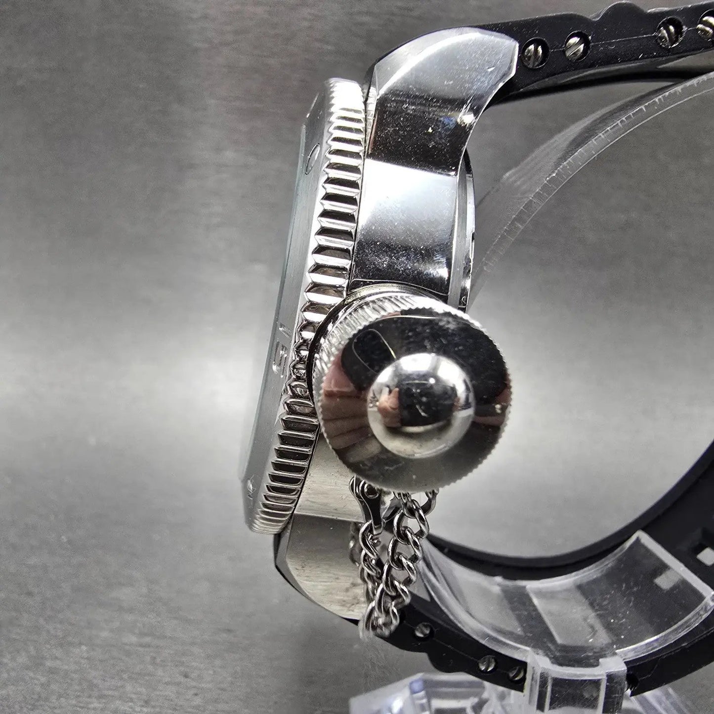 Invicta I-Force Dive Watch Men 51mm Black Dial Silver Date 12963 READ!! New Batt2