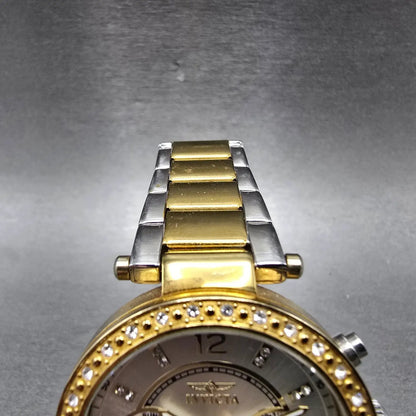 Invicta Angel Watch Women 36mm Silver Dial Two Tone Daydate 20470 New Battery4