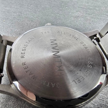 MVMT 40 Series Watch Men 40mm Silver Dial Stainless Steel Bracelet New Battery9