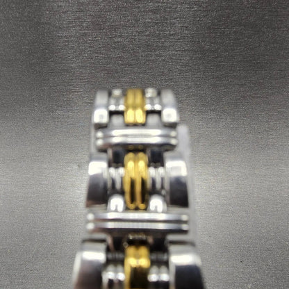 Wittnauer Watch Women 25mm Silver Dial Two Tone Date Round 12R12 New Battery4