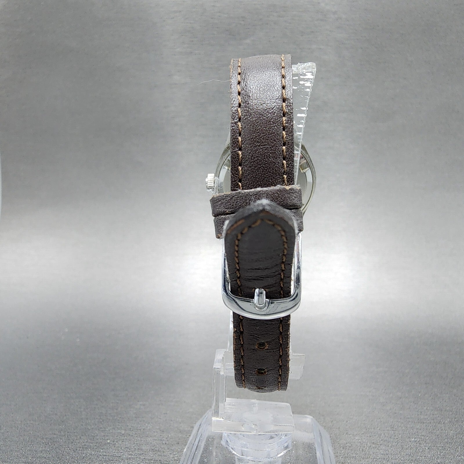 Seiko Watch Women 26mm Silver Dial Steel HiBeat Manual Wind Runs 194400407