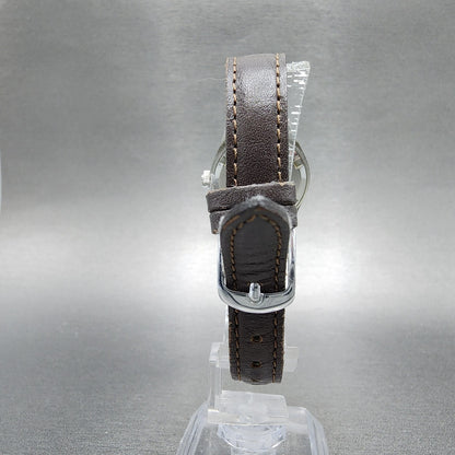 Seiko Watch Women 26mm Silver Dial Steel HiBeat Manual Wind Runs 194400407