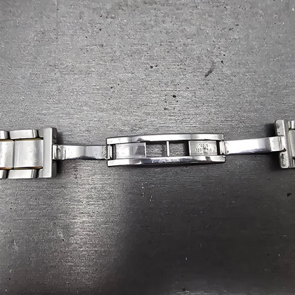 Movado Museum Bracelet 18mm Two Tone Stainless Steel Butterfly Clasp 85-G1-88514