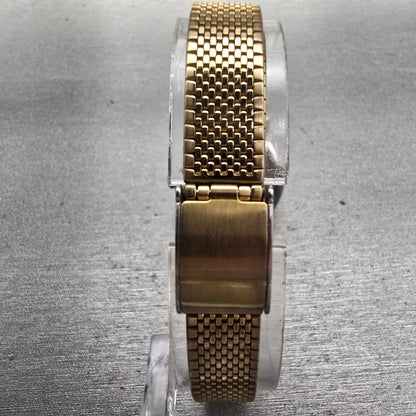 Seiko Watch Women 25mm Brown Dial Gold Tone Oval 11-5020 Manual Wind Vintage7